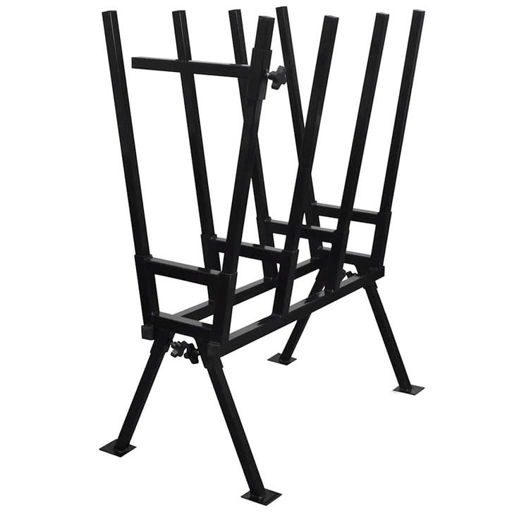 vidaXL Zaagbok voor houtbewerking gepoedercoat zwart, Bricolage & Construction, Outillage | Outillage à main, Envoi