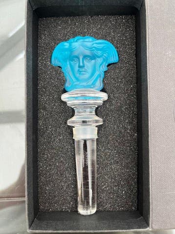 Rosenthal - Versace - Bouchon de bouteille - Méduse - Verre
