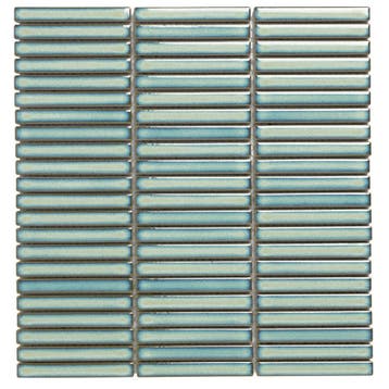 Wand Mozaïek Tegels Kitkat Factory Keramiek Lichtgroen -..., Nieuw, Ophalen of Verzenden, 20 tot 40 cm, 10 m² of meer