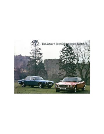 1978 JAGUAR XJ 4.2 & 5.3 BROCHURE FRANS, Boeken, Ophalen of Verzenden, Nieuw