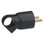 Legrand zwarte plug met trekoog - 050428 [25 stuks], Verzenden, Nieuw