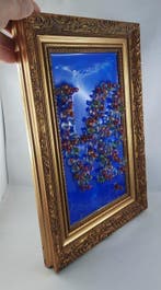 Guy-philippe Bruhammer - 3D  LOVE GLITTERS, Antiquités & Art, Art | Peinture | Moderne