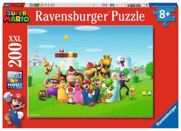 Super Mario XXL Puzzel (200 stukken), Ophalen of Verzenden, Nieuw