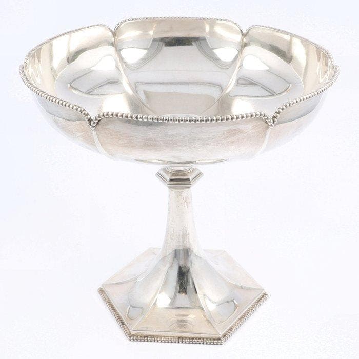 Wilhelm Binder - Fruitschaal - Tazza - Argent 800, Antiek en Kunst, Antiek | Zilver en Goud