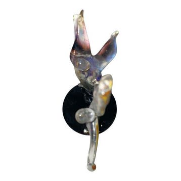 Sculpture, Twins - 18 cm - Verre
