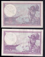 France. - 2 x 5 Francs 1918/1925 (Sans prix de réserve), Postzegels en Munten