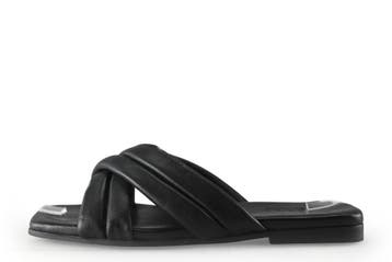 VIA VAI Slippers in maat 37 Zwart, Slippers, Verzenden, Zwart, Zo goed als nieuw