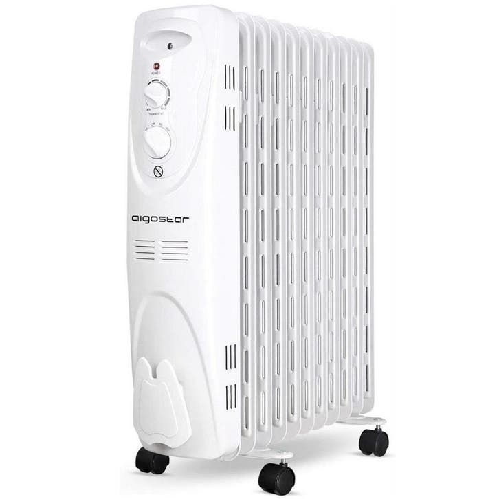 Olieradiator - 2300W Heater - Elektrische kachel - met Therm, Bricolage & Construction, Chauffage & Radiateurs, Envoi
