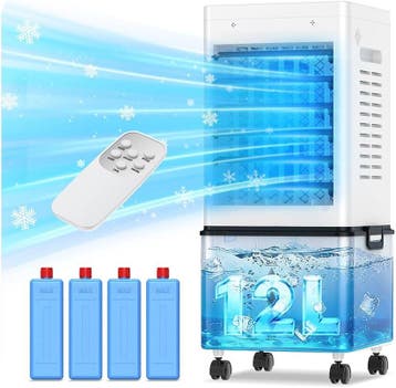 Rafraichisseur dair 12L 45W 3-en-1 - Produit retour - Re..., Electroménager, Verzenden