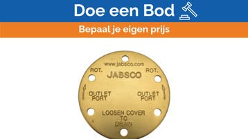Bieden: Jabsco 9566 Brass Pump Drain Cover -, Ophalen of Verzenden