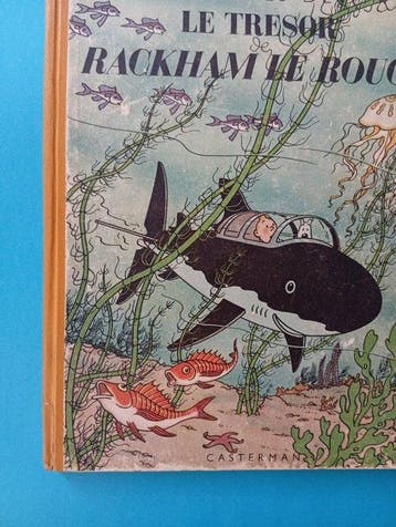 Tintin T12 - Le Trésor de Rackham le Rouge (A24) - C - 1