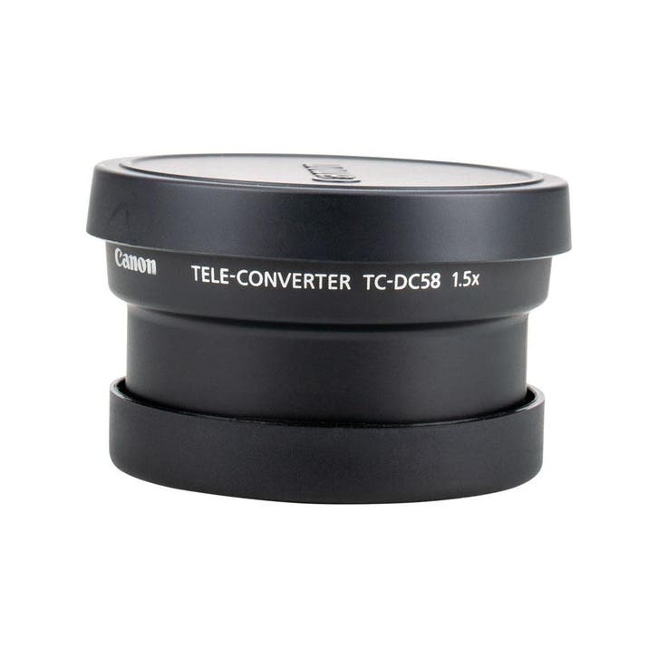 Canon Tele-Converter TC-DC58 1.5x met garantie, TV, Hi-fi & Vidéo, Photo | Lentilles & Objectifs, Enlèvement ou Envoi
