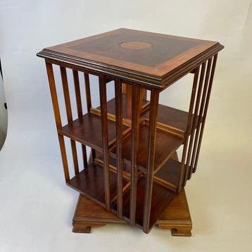 Bibliothèque - Taille rare - Bibliothèque tournante en