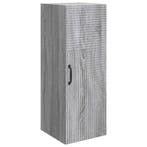 vidaXL Wandkast Grijs Sonoma 33 x 34,5 x 90 cm Bewerkt hout, Verzenden, Nieuw