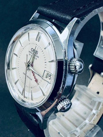 Oris - Wrist Alarm - 418-7307 - Homme - 1990-1999, Handtassen en Accessoires, Nieuw