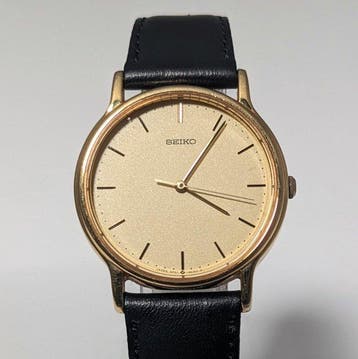 Seiko - Quartz Watch - Gold Dial - Sans prix de réserve -