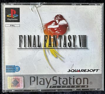 Final Fantasy VIII Playstation 1 PS1 Platinum No Manual, Games en Spelcomputers, Games | Sony PlayStation 1, Verzenden, Nieuw