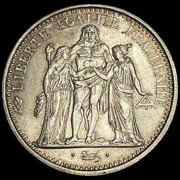 Frankrijk. 10 Francs 1968 Hercule (Zonder minimumprijs)