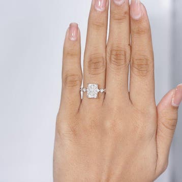 Verlovingsring - 14 karaat Geel goud - 4.00ct. tw. Diamant