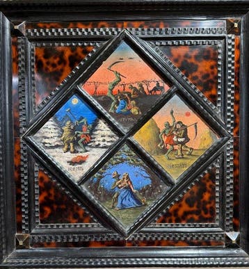 Europese school (XIX) - Vanitas -Memento Mori