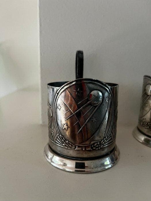 Koltsjoegino-fabriek - Service à thé et café (6) - melchior, Antiek en Kunst, Antiek | Zilver en Goud