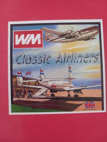 WM - Avion-jouet Classic Airlines - Royaume-Uni