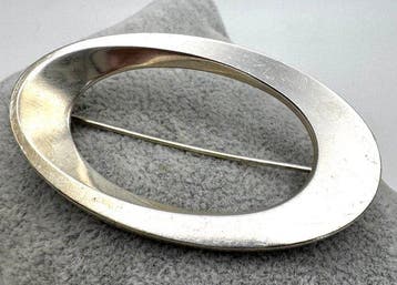 Zonder minimumprijs - Broche Zilver - Denemarken