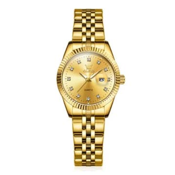 5526 Luxe Kwarts Horloge - 3 ATM Waterdicht Dameshorloge -, Verzenden, Nieuw, OLEVS
