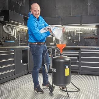 Datona Straalgrit - glasparel - 10 zakken - Datona, Doe-het-zelf en Bouw, Ophalen of Verzenden, Nieuw