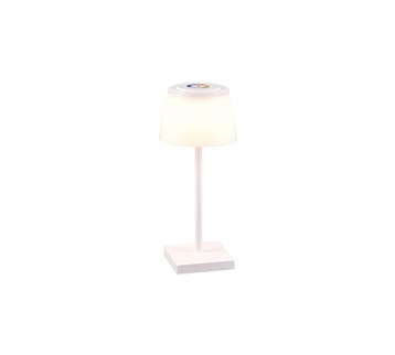 Trio SANCHEZ tafellamp | LED | wit mat | Ø 13 cm | IP44 | 1x, Huis en Inrichting, Verzenden, Nieuw