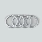 Set van 30 mooie sleutelringen (22-28 mm, kleur 2: zilver), Verzenden, Nieuw