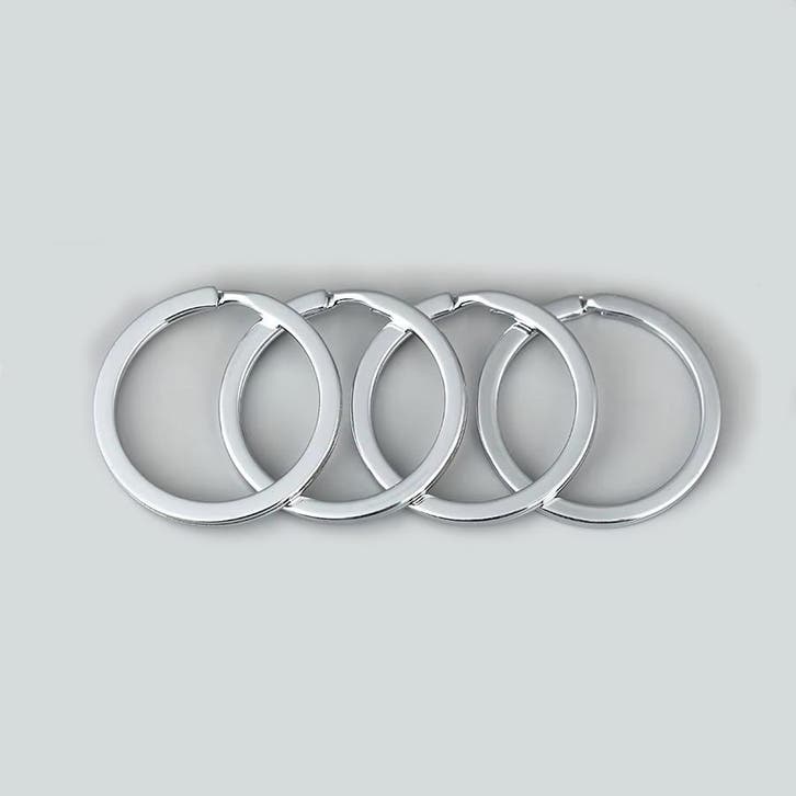 Set van 30 mooie sleutelringen (22-28 mm, kleur 2: zilver), Doe-het-zelf en Bouw, Gereedschap | Overige machines, Nieuw, Verzenden