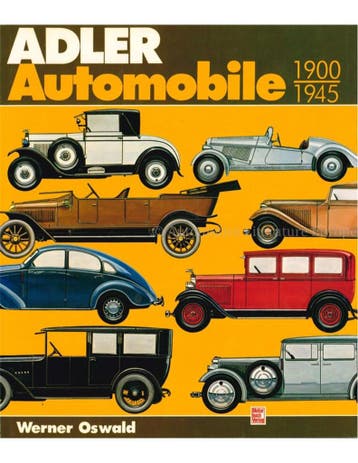 ADLER AUTOMOBILE 1900 - 1945, Boeken, Ophalen of Verzenden, Nieuw