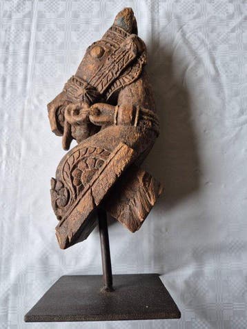 Console à tête de cheval Marwari - Bois - Inde - vers 1900