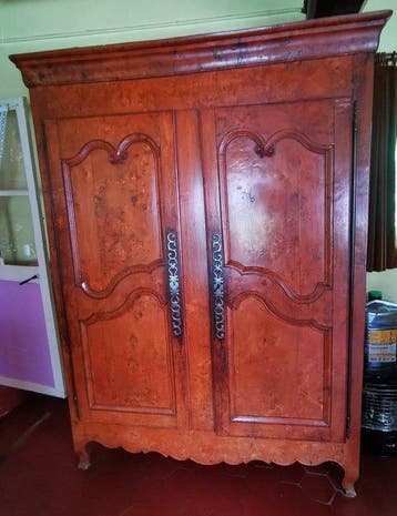 Armoire - Bois, Noyer, Veneer
