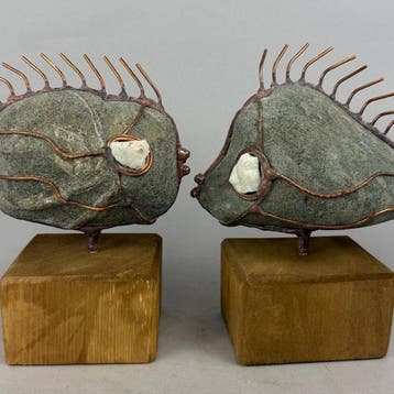Jacek Drzymaa ( XX- XXI) - 2 BIG FISH - hand made