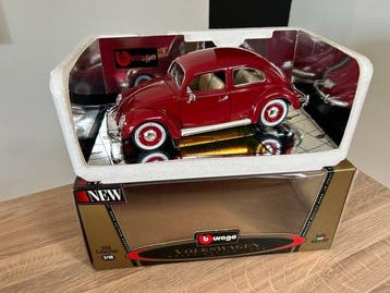 Bburago 1:18 - Modelauto - Volkswagen Kafer (1955), Nieuw