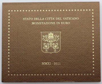 Vaticaan. Year Set (BU) 2011 (Zonder minimumprijs)