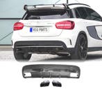 DIFFUSEUR MERCEDES X156 AMG 13-19 LOOK GLA45 NOIR + EMBOUTS, Verzenden
