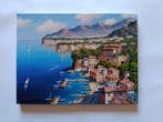 Antonio Russo (XX) - Scorcio di Sorrento (costiera, Antiquités & Art, Art | Peinture | Classique