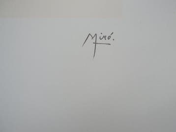 Joan Miro (1893-1983) - Rêve surréaliste