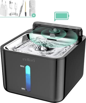 Cellavi S2A-X - Draadloze RVS Drinkfontein Kat met Sensor -, Verzenden, Zo goed als nieuw