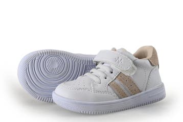 Nelson Sneakers Jongens in maat 23 Wit, Verzenden, Jongen of Meisje, Schoenen, Zo goed als nieuw