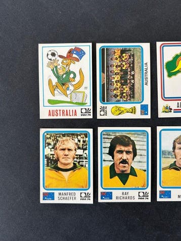 1974 Panini World Cup Munchen 74 Australia - 8 Sticker -, Collections