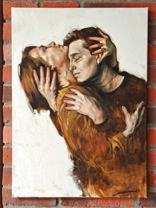 Maria Sochaczewska - Unity, Antiek en Kunst, Kunst | Schilderijen | Modern