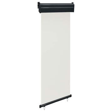 vidaXL Balkonscherm 65x250 cm crèmekleurig, Verzenden