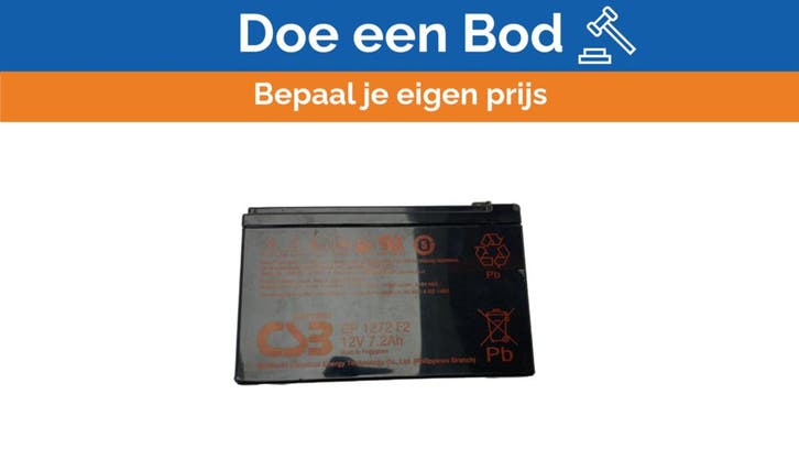 Bieden: CSB Lead Battery GP1272/CSB 7-12 F2 12V, Watersport en Boten, Bootonderdelen, Ophalen of Verzenden