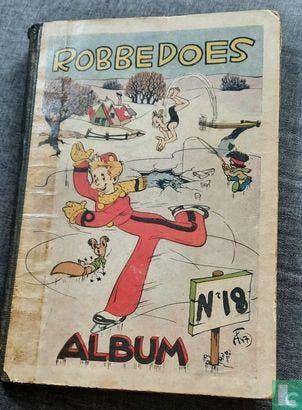 Baard en Kale - Robbedoes album 18 - 1946, Eén stripboek, Verzenden, Gelezen, Amstel, Cel, Georges, Ceurvorst, Joe, Dineur, Fernand, Evrard, Georges, Franquin, André, Gillain, Joseph, Harman, Fred, Legros, Yves, Mayeu, Max, Ritt, William, Walsh, Brandon.