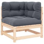 Hoekbank Massief Hout | Tweede Kansje | OP = OP, Verzenden, Zo goed als nieuw, Loungeset, Bank