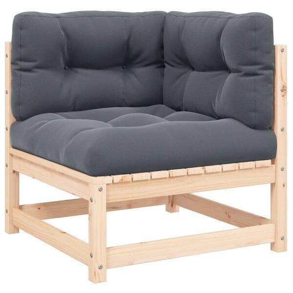 Hoekbank Massief Hout | Tweede Kansje | OP = OP, Tuin en Terras, Tuinsets en Loungesets, Bank, Zo goed als nieuw, Hout, Loungeset